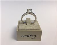 Anillo Leo Pizzo Mujer SOLITARI in Oro blanco Diamante 0.71 Ct K3055E70 - K3055E70